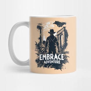 Embrace Adventure - Ancient Temple - Indy Mug